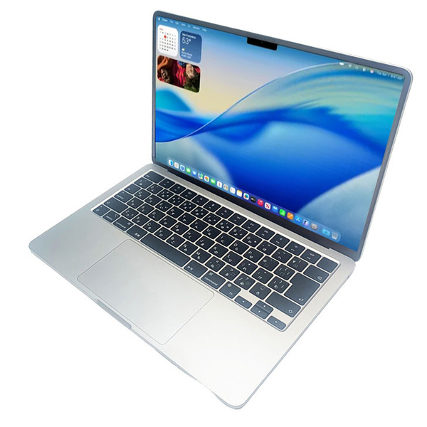 【中古パソコン】Apple MacBook Air 13.6inch MC7V4J/A A2681 2024 TouchID [Apple M2 8コア メモリ16GB SSD256GB 無線 BT カメラ 13.6 Silver 純箱] :美品sub_image3