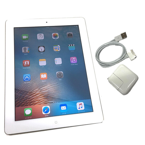 Apple iPad 2 MC984J/A A1396 Softbank Wi-Fi Cellula 32GB [A5 1GHz SSD64GB 9.7インチ OS:9.3.5 White] :アウトレットsub_image2