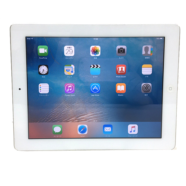 Apple iPad 2 MC984J/A A1396 Softbank Wi-Fi Cellula 32GB [A5 1GHz SSD64GB 9.7インチ OS:9.3.5 White] :アウトレットsub_image3