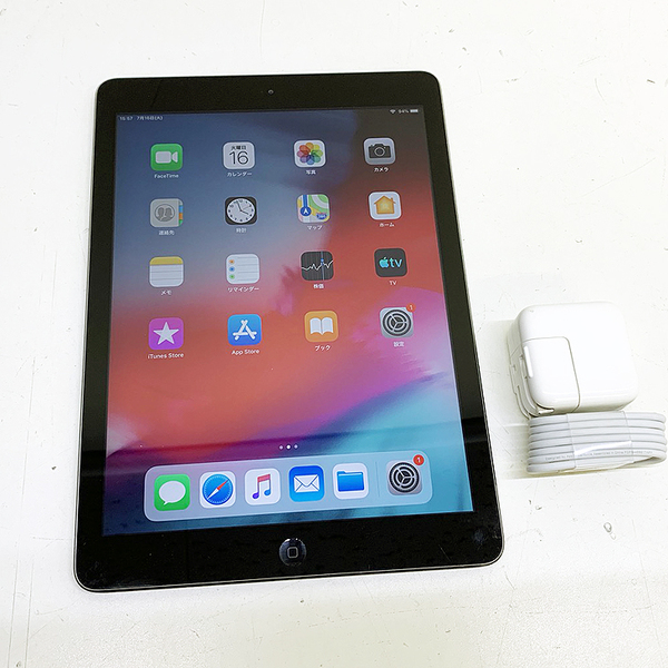 Apple iPad Air Retina Wi-Fi 64GB MD787J/A [Apple A7 64GB(SSD) 9.7インチ OS 12.5.5 スペースグレイ ] :アウトレット アイパッド　本体sub_image2