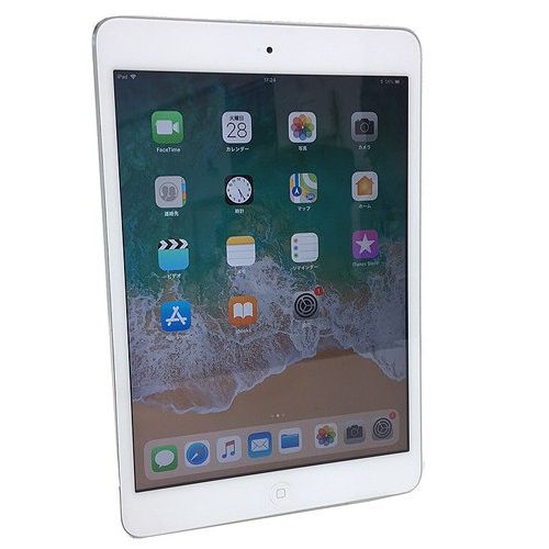 Apple iPad mini 2 ME814J/A au Wi-Fi Cellularモデル 16GB ME814J/A [ A7 16GB(SSD) 7.9インチ OS 12.4.7 シルバー] :良品 中古 アイパッドミニsub_image2