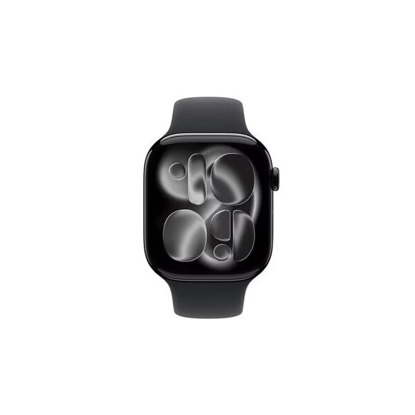【中古】Apple Watch 11 (GPSモデル)42mm MEQU4J/A A3331 [ジェットブラックアルミニウムケース スポーツバンド42mm(M/L)] アップルウォッチ11:美品sub_image3
