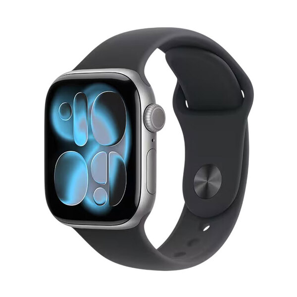 【中古】Apple Watch Series 11 GPSモデル 42mm MEQW4J/A  A3331 [スペースグレイアルミニウムケース+ブラックスポーツバンド S/M]:美品sub_image2