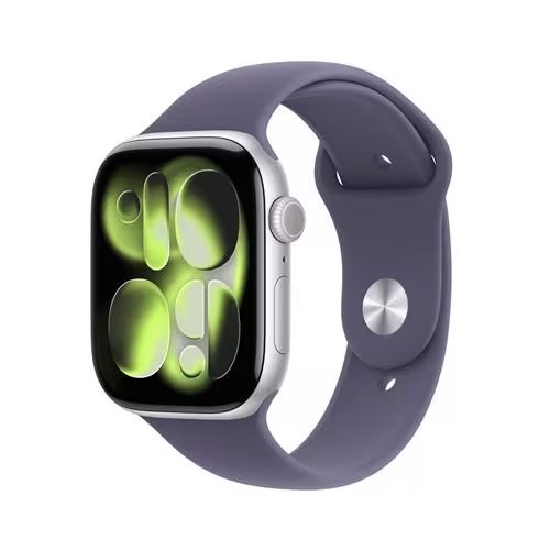 【未開封品】Apple Watch Series 11 GPSモデル 46mm MEVA4J/A [シルバーアルミニウムケース・パープルフォグスポーツバンド M/L]:新品sub_image2