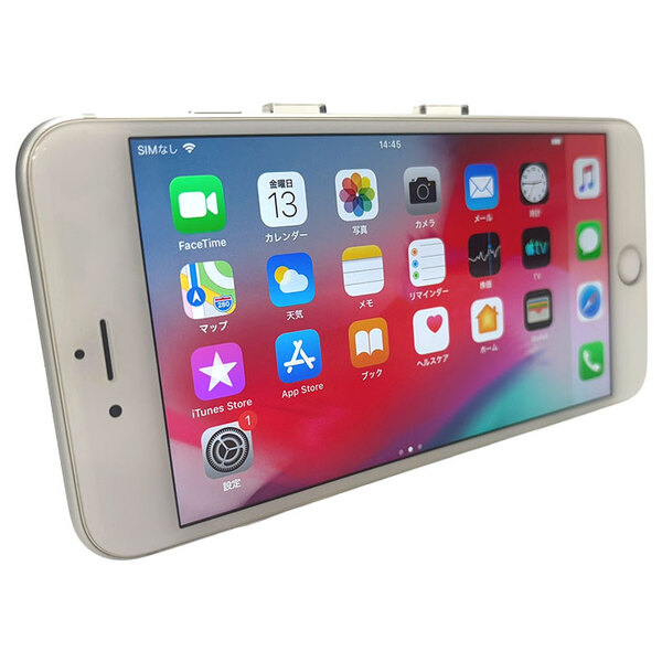 Apple iPhone6Plus MGA92J/A A1524　au 本体 Retina TouchID [A8 16GB 5.5 iOS12.5.7 シルバー ]:良品sub_image5