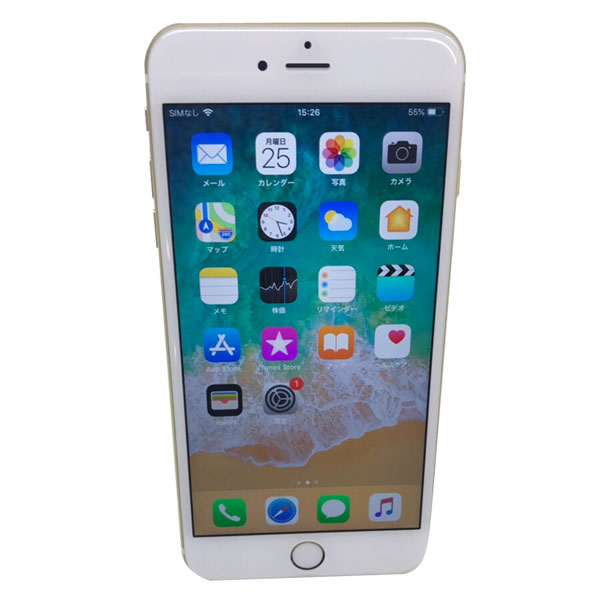 Apple iPhone6Plus MGAK2J/A 本体 64GB au  Retinaディスプレイ  [_A8 64GB(SSD) 5.5インチ iOS12.1.4 ケーブル アダプタ] :美品sub_image2