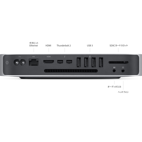 【中古パソコン】Apple Mac mini MGEQ2J/A Late 2014 A1347 小型デスク 選べるOS Monterey or Bigsur [Corei5 4308U 2.8GHz SSD512GB メモリ16GB ]:良品sub_image5