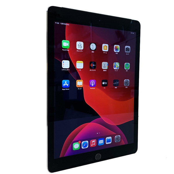 Apple iPad Air2 MGGX2J/A Retina au Wi-Fi+Cellular 16GB指紋認証 選べるオリジナルカラー [ A8X 16GB(SSD) 9.7インチ iPadOS iPadOS 15.8.3  スペースグレイ ] :良品 中古sub_image2
