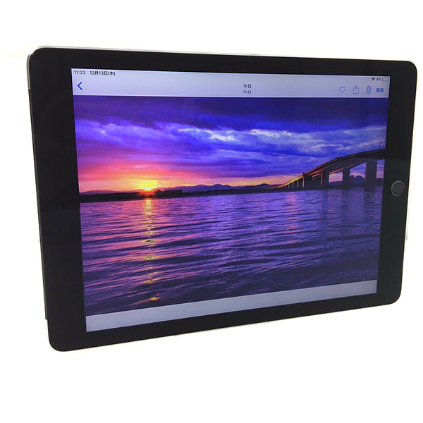 Apple iPad Air2 MGGX2J/A Retina au Wi-Fi+Cellular 16GB指紋認証 選べるオリジナルカラー [ A8X 16GB(SSD) 9.7インチ iPadOS iPadOS 15.8.3  スペースグレイ ] :良品 中古sub_image5