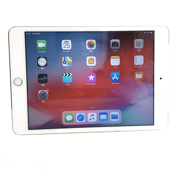 Apple iPad mini3 MGHW2J/A  SoftBank Wi-Fi Cellurar 16GB[ A7 16GB(SSD) 7.9インチ OS 12.4.2 シルバー] :美品 中古 アイパッドミニsub_image3