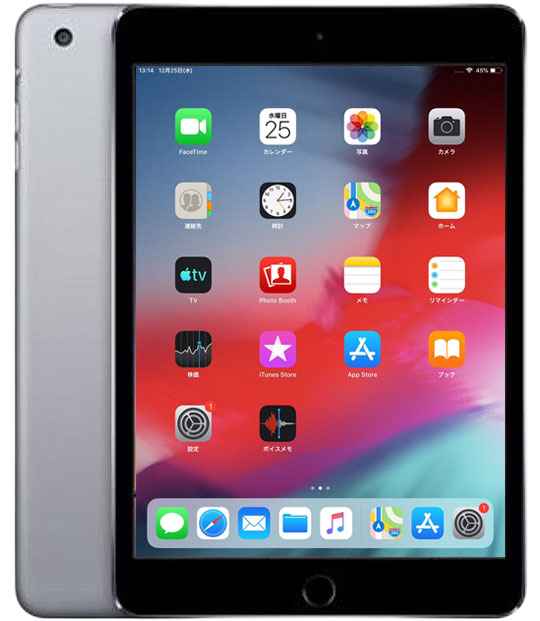 【送料無料】Apple iPad Mini3 MGJ02J/A A1600 Retina SoftBank Wi-Fi+Cel 64GB [ A7 64GB 7.9 iPadOS 12.5.7 スペースグレイ ] :良品sub_image2