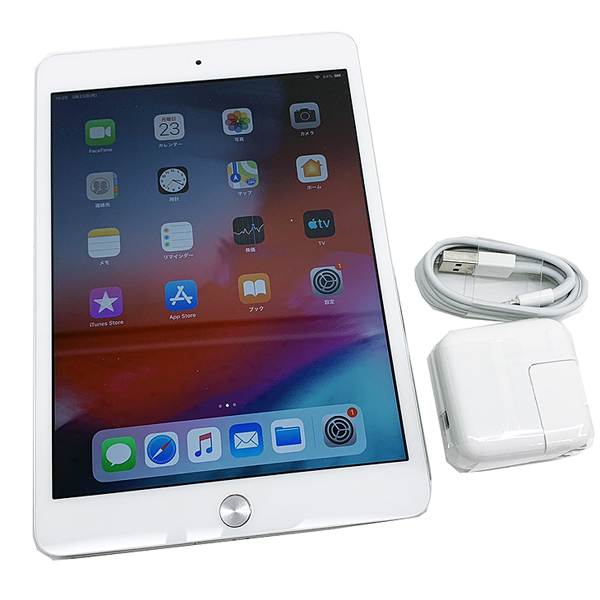 Apple iPad mini3 MGJ32J/A  au Wi-Fi Cellurar 128GB [ A7 SSD128GB 7.9インチ OS 12.4.5 シルバー] :良品 中古 アイパッドミニsub_image2