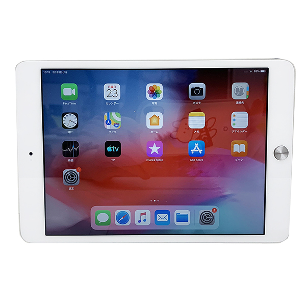 Apple iPad mini3 MGJ32J/A  au Wi-Fi Cellurar 128GB [ A7 SSD128GB 7.9インチ OS 12.4.5 シルバー] :良品 中古 アイパッドミニsub_image3