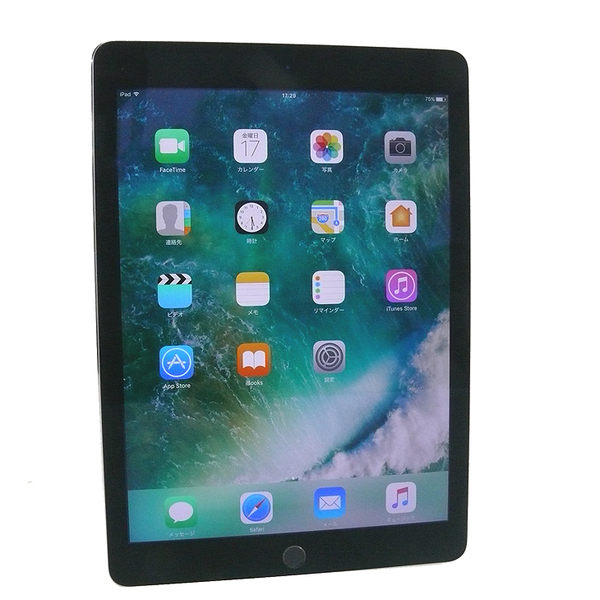 Apple iPad Air2 MGL12J/A  Retinaディスプレイ 指紋認証 Wi-Fi 16GB [ A8X 16GB(SSD) 9.7インチ iPadOS 13.3.1 スペースグレイ ] :アウトレット 中古 アイパッドsub_image1