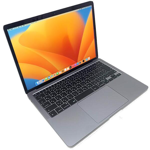 Apple MacBook Air 13.3inch MGN63J/A A2337 Late 2020 選べるOS TouchID [Apple M1チップ8コア 16GB SSD256GB 無線 BT カメラ 13.3 純箱 Space Gray] :美品sub_image2