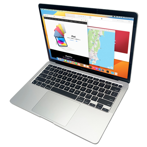 【中古パソコン】Apple MacBook Air 13.3inch MGNA3J/A A2337 2020 選べるOS TouchID [Apple M1チップ8コア 16GB SSD512GB 無線 BT カメラ 13.3インチ] :訳あり(割れ小)sub_image3