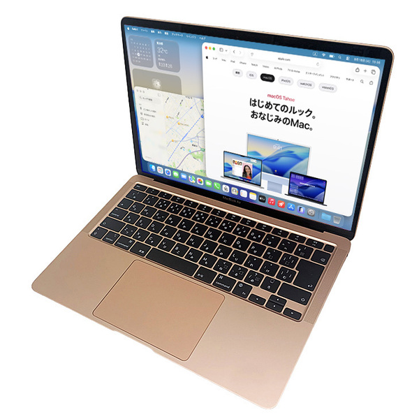 Apple MacBook Air 13.3inch MGNE3J/A A2337 Late 2020 選べるOS TouchID [Apple M1チップ8コア 16GB SSD512GB 無線 BT カメラ 13.3 Gold] :美品sub_image3