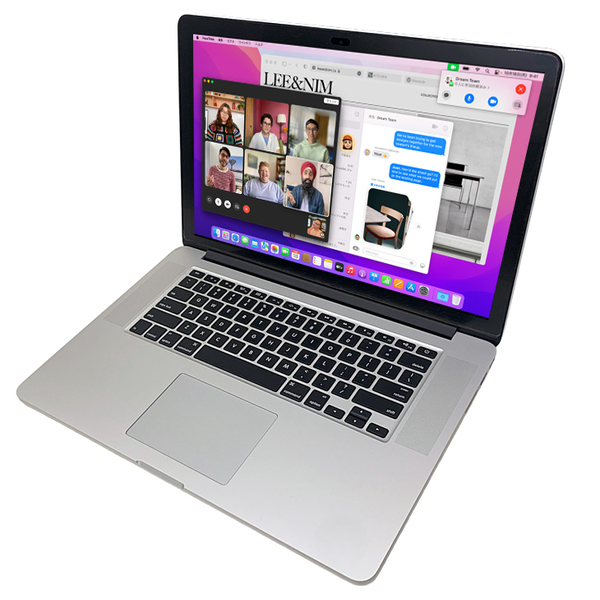 【新品バッテリに交換済】Apple MacBook Pro 15.4inch MJLQ2J/A A1398 Mid 2015 選べるOS USキー [core i7 4770HQ 16G 256GB カメラ 15.4 ] :アウトレットsub_image3