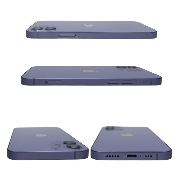 【SIMロック解除済】Apple iPhone12 MJNH3J/A A2402 au 本体 64GB Retina FaceID [A14 64GB 6.1インチ OS18.6 パープル]:良品sub_image4