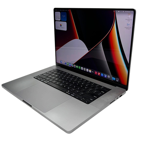 Apple MacBook Pro 16inch MK183J/A A2485 Late 2021 USキー TouchID 選べるOS [Apple M1 Pro 10コア 32GB SSD512GB 無線 BT カメラ 16.2 Space Gray ]:良品sub_image3