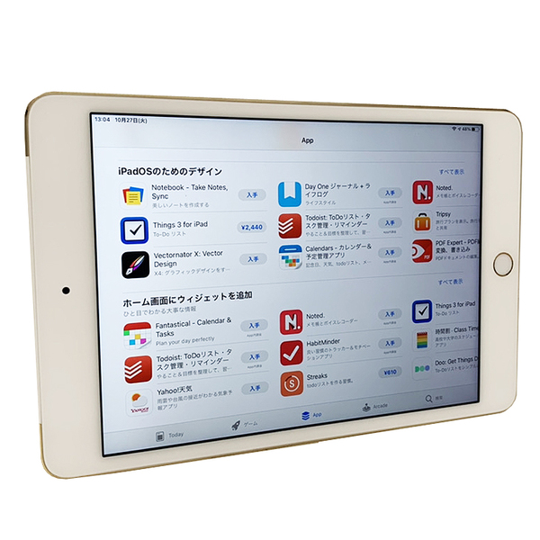 Apple iPad mini4 MK782J/A Docomo Wi-Fi+Cellular 128GB [ A8 SSD128GB 7.9インチ iPad OS 14.7.1 ゴールド ]:良品sub_image3