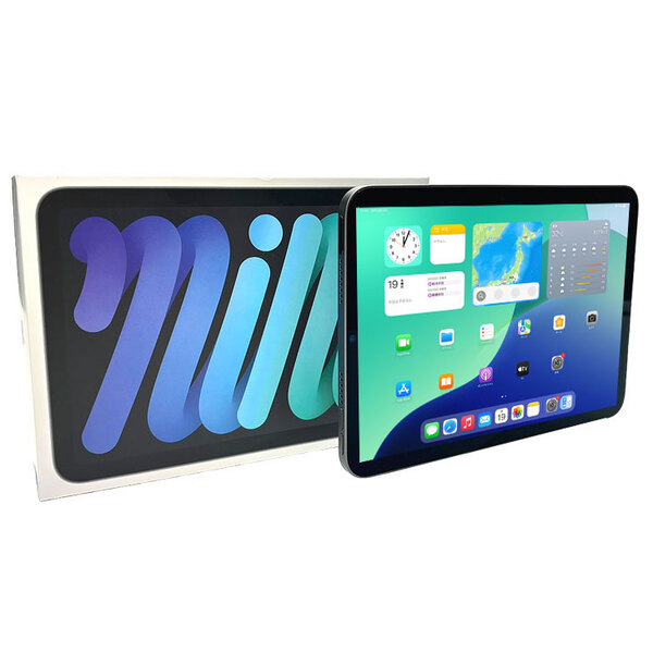 【SIMフリー 今だけモバイルバッテリー付】Apple iPad mini6 MK8F3J/A A2567 6世代 Wi-Fi+Cel 256GB 2021年 [ A15 6コア 8.3インチ OS 26 スペースグレイ] :良品sub_image4