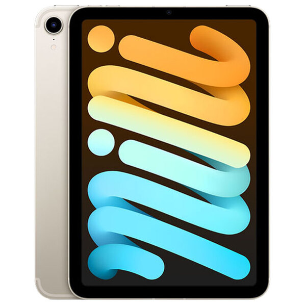 【今だけモバイルバッテリ付き】Apple iPad mini6 MK8H3J/A A2567 6世代 Wi-Fi-Cell 256GB 2021年 au [ A15 6コア 8.3 スターライト SIMロック解除済み] :良品sub_image2