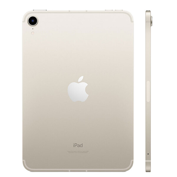 【今だけモバイルバッテリ付き】Apple iPad mini6 MK8H3J/A A2567 6世代 Wi-Fi-Cell 256GB 2021年 au [ A15 6コア 8.3 スターライト SIMロック解除済み] :良品sub_image6