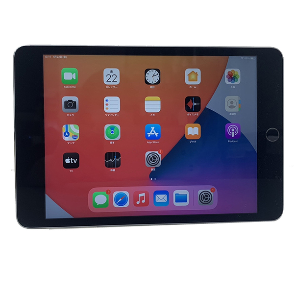 Apple iPad mini4 MK9N2J/A  Wi-Fiモデル 128GB [ A8 SSD128GB 7.9インチ iPad OS 14.4.2 スペースグレイ ]:良品sub_image2