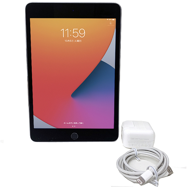 【中古iPad】Apple iPad mini4 MK9N2LL/A  Wi-Fiモデル 128GB 選べるカラー [ A8 SSD128GB 7.9インチ OS 15.7.1スペースグレイ ] :良品 中古 アイパッドミニsub_image2