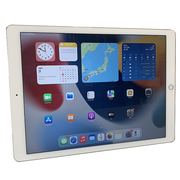 【SIMロック解除済】 【今だけカバー付】Apple iPad Pro 第1世代 Docomo Wi-Fi+Cellular 128GB A1652　ML2J2J/A [Apple A9X 128GB 12.9 iPadOS 16.7.10 シルバー ] :良品sub_image4