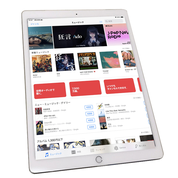 【SIMロック解除済】 【今だけカバー付】Apple iPad Pro 第1世代 Docomo Wi-Fi+Cellular 128GB A1652　ML2J2J/A [Apple A9X 128GB 12.9 iPadOS 16.7.10 シルバー ] :良品sub_image6