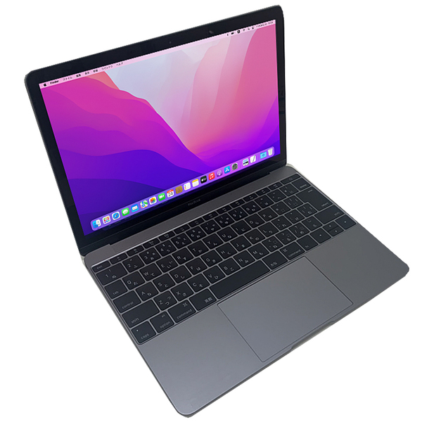 【新品バッテリに交換済】Apple MacBook 12inch MLH72J/A A1534 Retina Early 2016 スペースグレイ 選べるOS Monterey or Bigsur [CoreM3 1.1GHz 8G 256G 無線 BT カメラ] :アウトレットsub_image2
