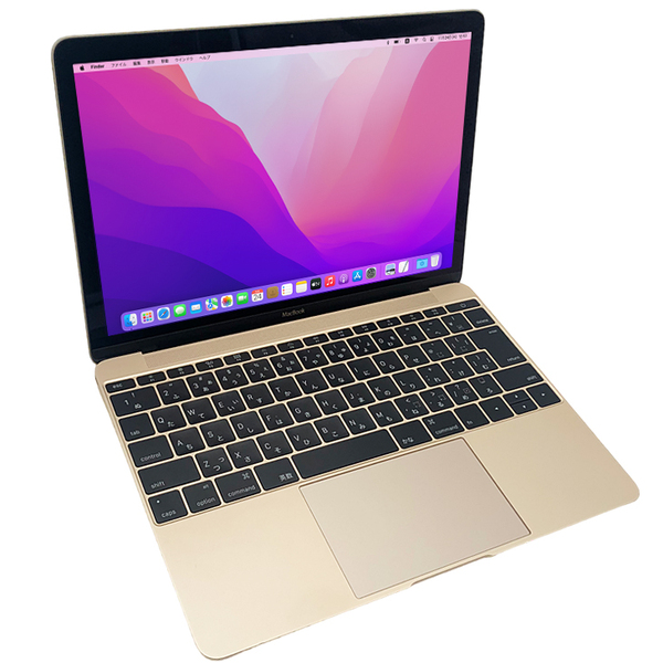 Apple MacBook 12inch MLHE2J/A A1534 Retina Early 2016  選べるOS Monterey or Bigsur [CoreM3 1.1GHz 8G 256G 無線 BT カメラ Gold] :アウトレットsub_image2