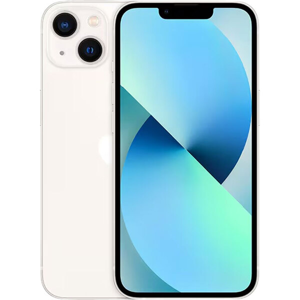 【SIMロック解除済】Apple iPhone13 MLND3J/A A2631 au 本体 128GB SuperRetinaXDR FaceID [A15 128GB 6.1インチ OS18.5 スターライト]:良品sub_image2