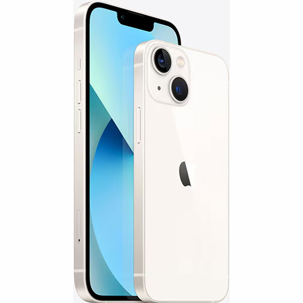 【SIMロック解除済】Apple iPhone13 MLND3J/A A2631 au 本体 128GB SuperRetinaXDR FaceID [A15 128GB 6.1インチ OS18.5 スターライト]:良品sub_image3