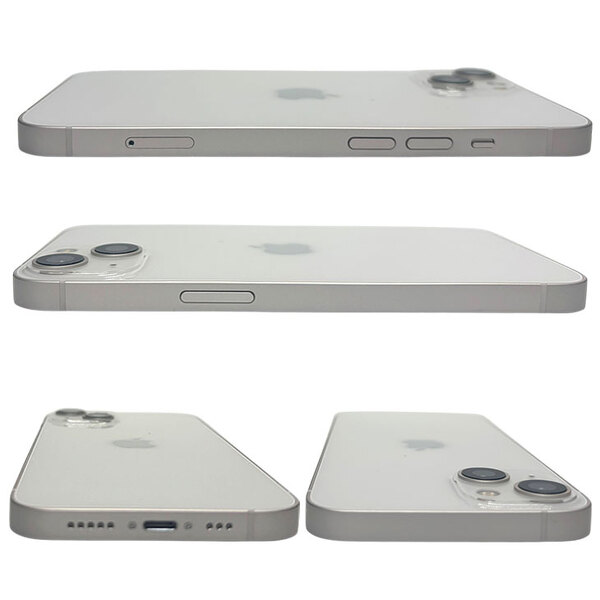 【SIMロック解除済】Apple iPhone13 MLND3J/A A2631 au 本体 128GB SuperRetinaXDR FaceID [A15 128GB 6.1インチ OS18.5 スターライト]:良品sub_image5