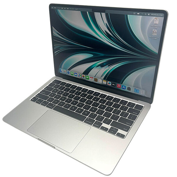 Apple MacBook Air 13.6inch MLXY3J/A USキー A2681 2022 TouchID [Apple M2 8コア メモリ16GB SSD256GB 無線 BT カメラ 13.6 Silver 純箱] :美品sub_image3