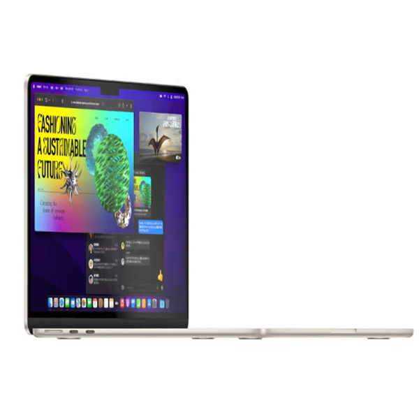 Apple MacBook Air 13.6inch MLY13J/A A2681 2022 選べるOS TouchID [Apple M2 8コア メモリ16GB 512GB 無線 BT カメラ 13.6 Starlight] :良品sub_image3