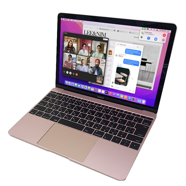 【中古パソコン】Apple Macbook 1100 MMGM2J/A A1534 Early 2016 選べるOS Monterey or Bigsur [coreM5 8GB SSD512GB 無線 BT カメラ 12インチ　ローズゴールド ] :良品sub_image3