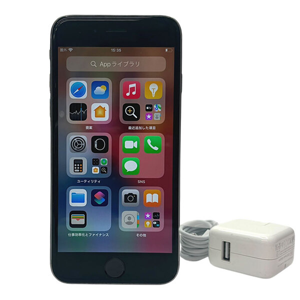【SIMロック解除済】Apple iPhone6S MN0W2J/A SoftBank 本体 Retina TouchID [A9 +M9 32GB 4.7 OS15.8.3 スペースグレイ ]:良品sub_image3