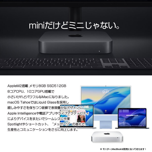 Apple Mac mini MNH73J/A A2686 M2 Pro 2023 小型デスク 選べるOS [Apple M2 Pro 10コア メモリ16GB SSD1TB 無線 BT シルバー ]:良品sub_image3