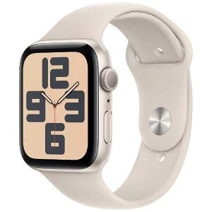 【中古】Apple Watch SE 第2世代(GPSモデル)40mm MNJP3J/A A2722 スターライトアルミニウムケース+スターライトスポーツバンド41mm:良品sub_image2