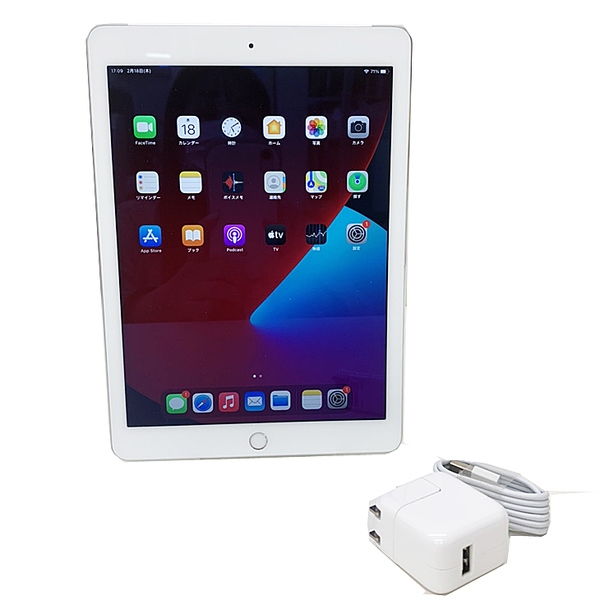 【中古iPad】Apple iPad Air2 MNV62J/A Retina  Wi-Fi 32GB 指紋認証 [ A8X 32GB(SSD) 9.7インチ iPadOS 14.6 シルバー ] :良品sub_image2