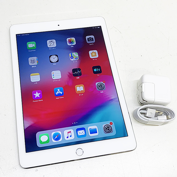 Apple iPad Air2 MNVQ2J/A Retina au Wi-Fi+Cellular 32GB 指紋認証 [ A8X 32GB(SSD) 9.7インチ iPadOS 13.5.1 シルバー ] :良品 中古sub_image2