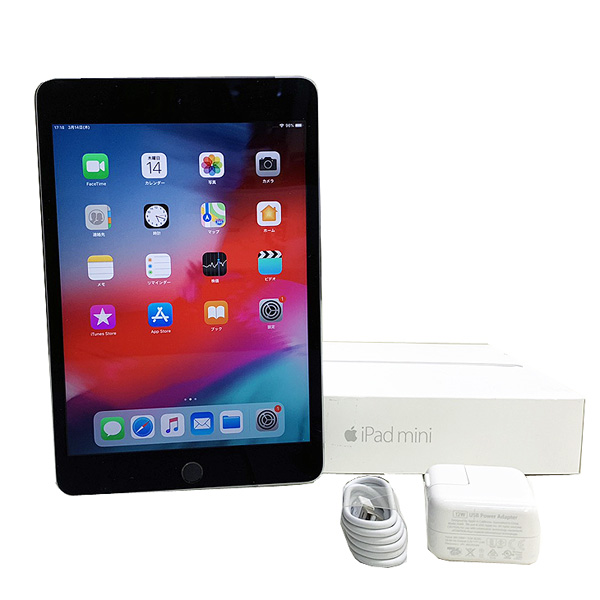 Apple iPad mini4 MNWE2J/A au Wi-Fi+Cellular A1550 [ A8 32GB(SSD) 7.9インチ iPad OS 14.8 スペースグレイ ]:良品 アイパッドミニ　本体sub_image1