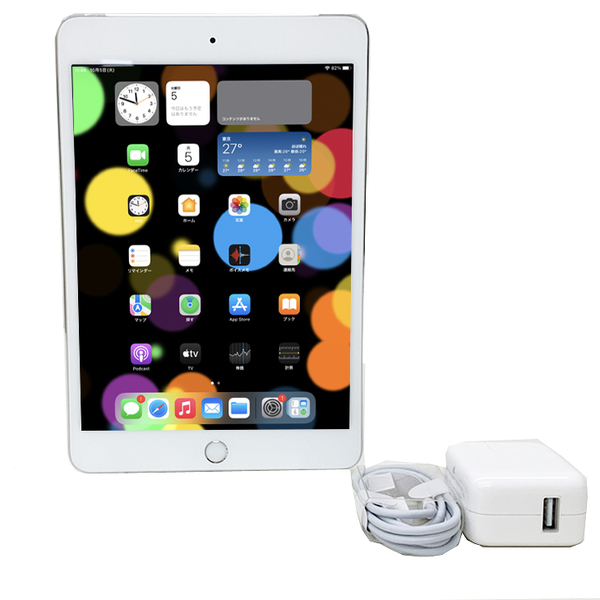 【中古iPad】Apple iPad mini4 MNWF2J/A Docomo Wi-Fi+Cellular A1550 [ A8 32GB(SSD) 7.9インチ iPad OS 15.2 シルバー ]:良品 アイパッドミニ　本体sub_image3