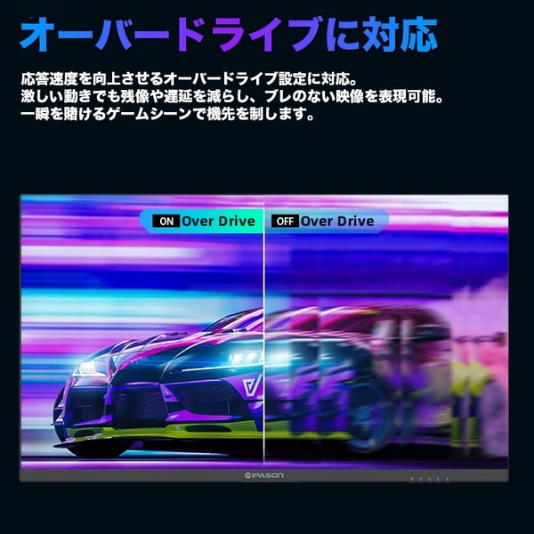 PASOUL ゲーミングモニター IPASON F3232U-M 31.5インチワイド ブラック LED液晶 4K UHD 3840×2160 16:9 60Hz 5ms IPSパネル HDMI2.0 DP1.4 HDR10 VESA規格sub_image3