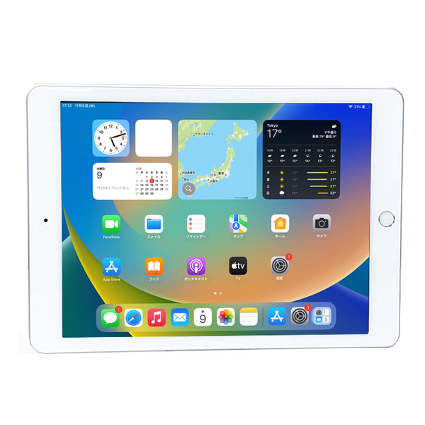 【今だけ!手帳型ケース付】【SIMロック解除済】Apple iPad5 第5世代　MP1L2J/A au Wi-Fi-cel 2017 32GB A1823 [ A9 32GB(SSD) 9.7 iPadOS 16.7.5 シルバー ] :アウトレットsub_image3