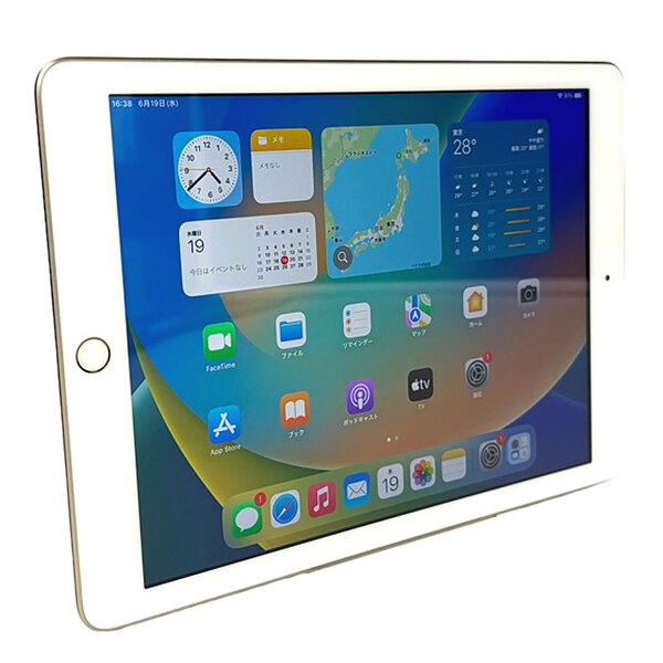 Apple iPad5 第5世代　MPGT2J/A Wi-Fiモデル 2017 32GB A1822 [ A9 32GB(SSD) 9.7 iPadOS 16.7.7 ゴールド ] :良品sub_image3